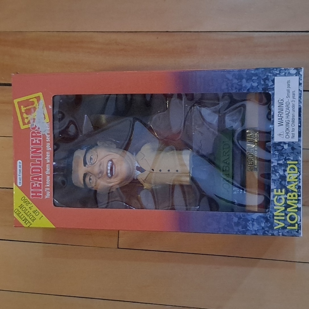 Vintage Headliners XL Vince Lombardi Bobblehead